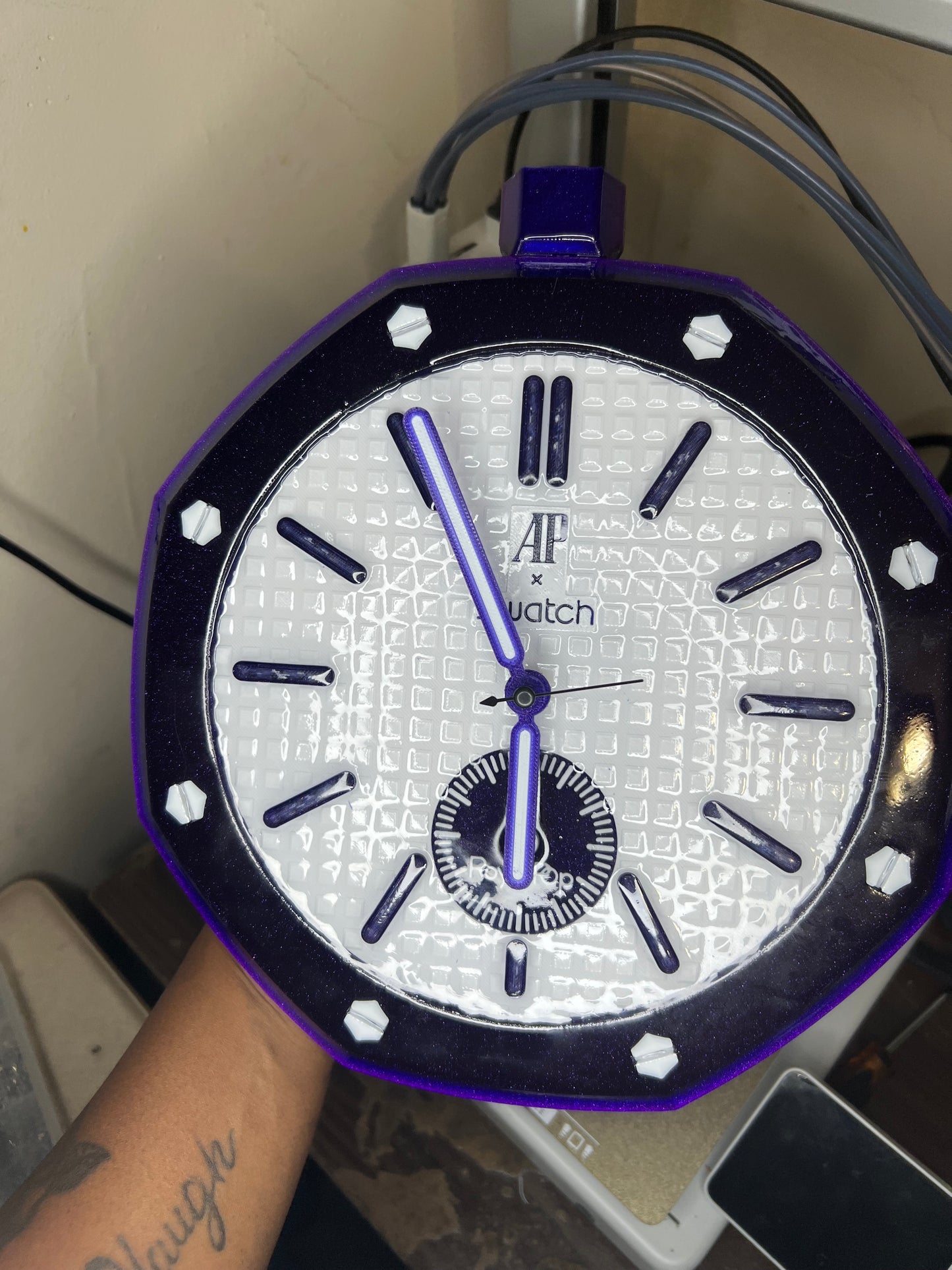 Swatch Wall Clock
