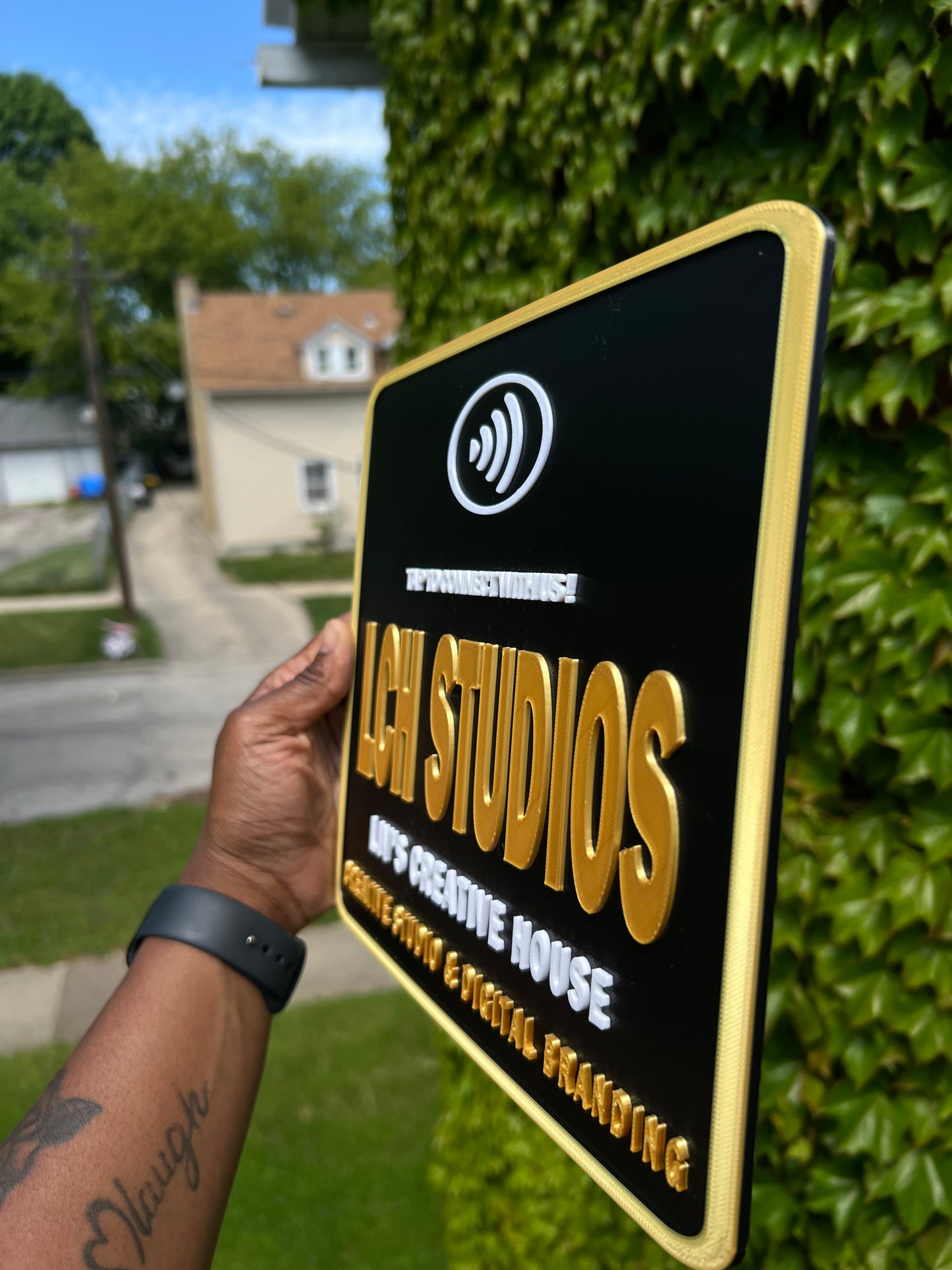 Custom Smart Door Sign