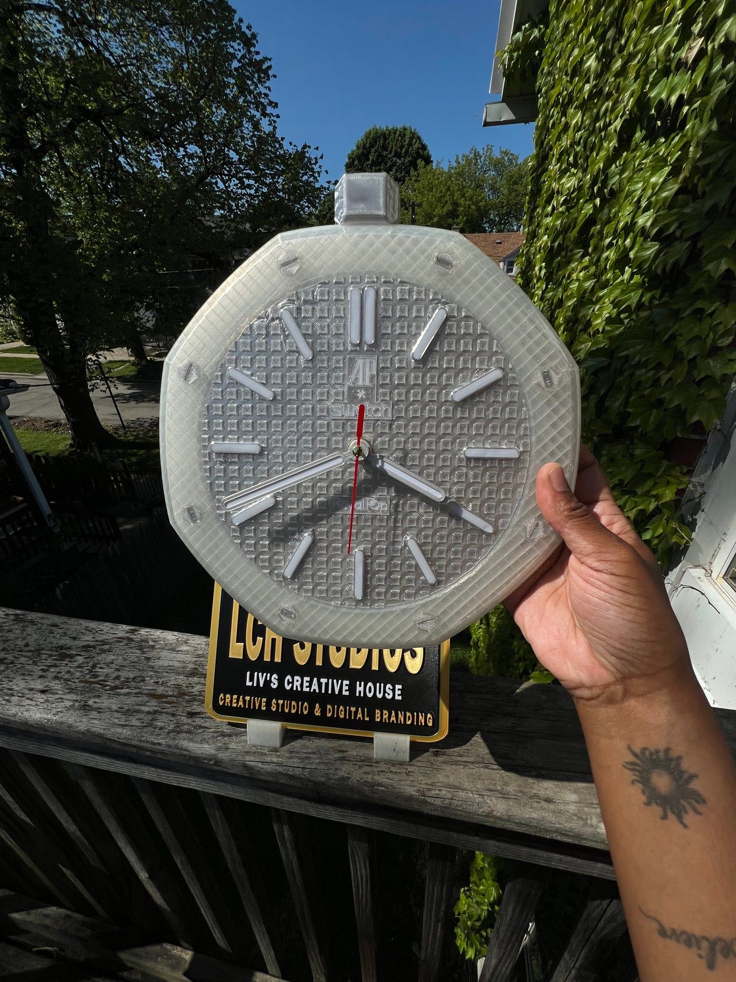 Swatch Wall Clock