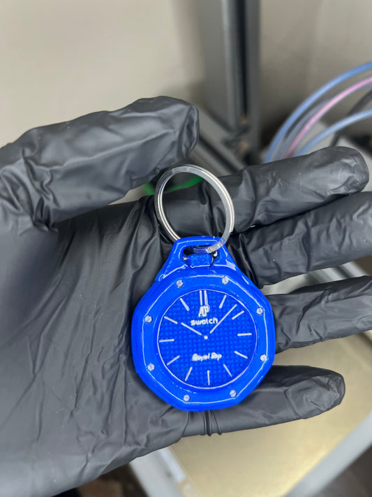 Custom Swatch keychain