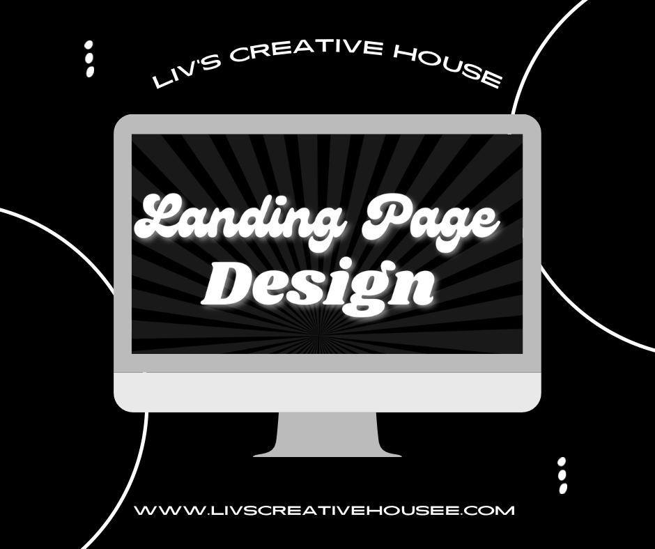 Landing Page Design (1-page website)