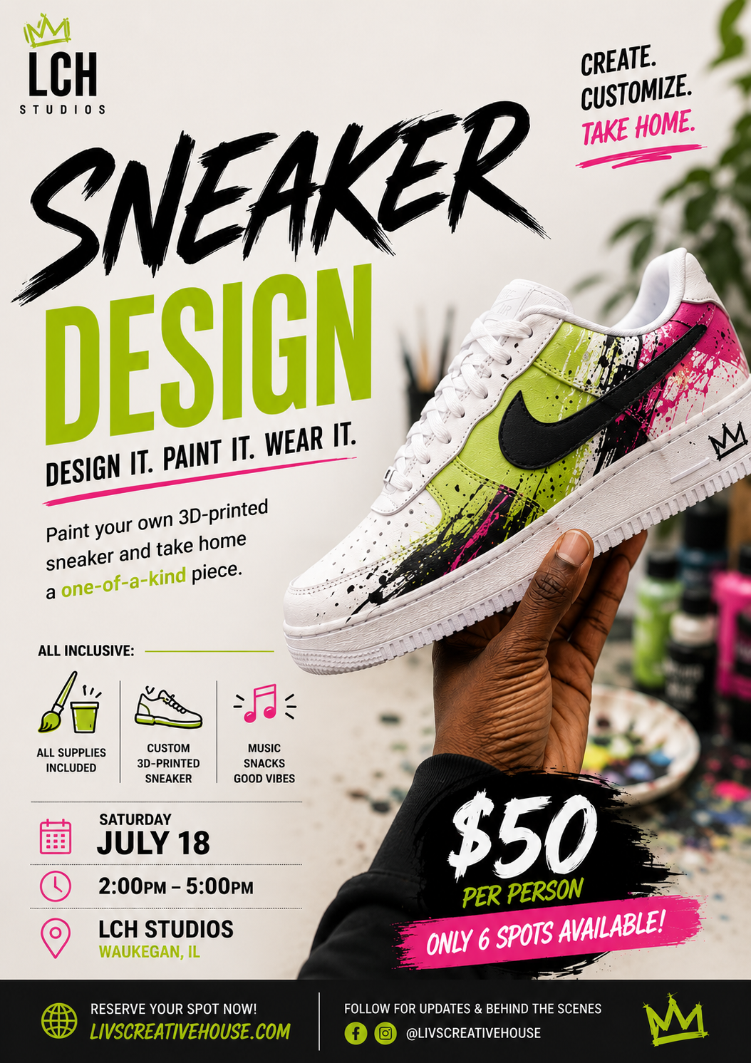 Sneaker Design | July 18th