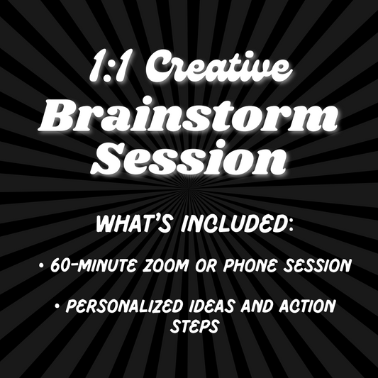 1:1 Creative Brainstorm Session